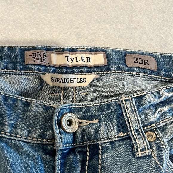 Men’s BKE, Tyler, straight leg 33R - Picture 3 of 14